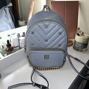 VICTORIA’S SECRET~The Victoria Backpack Limited Edition Skyflower Blue #26593525